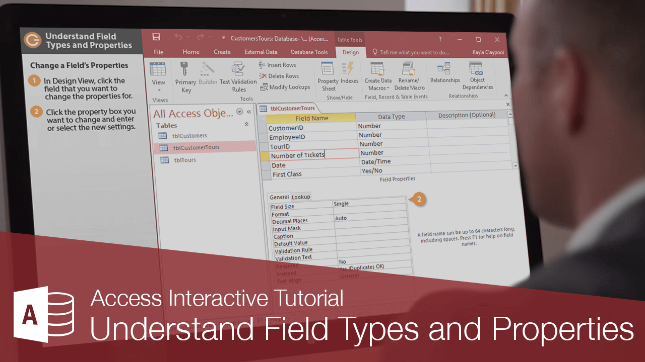 Microsoft Access Field Properties
