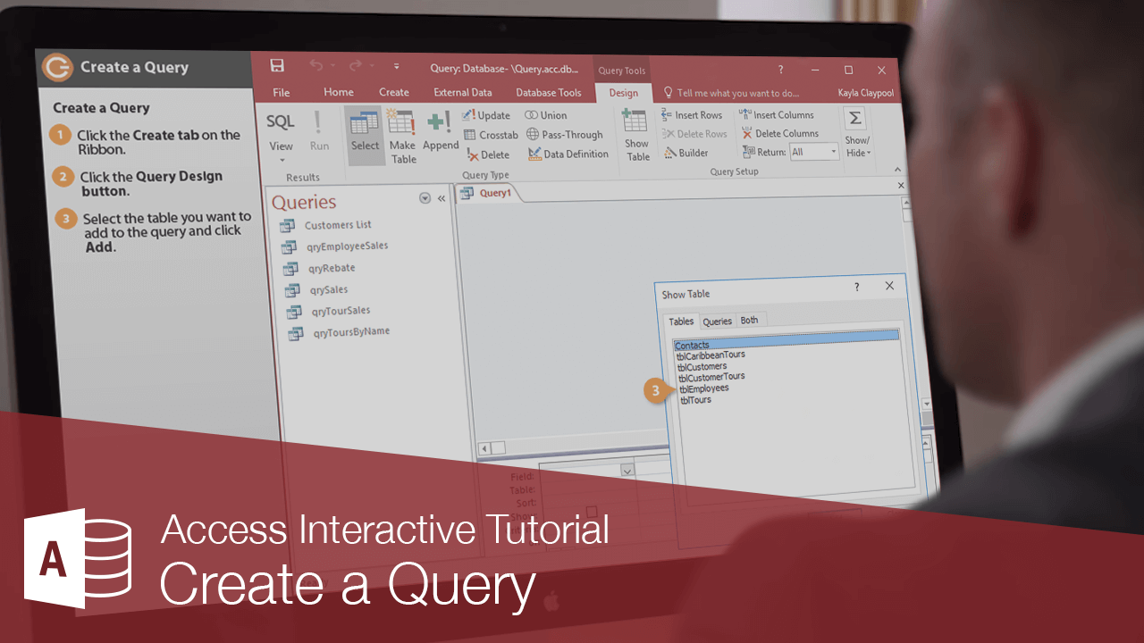 How to Create a Query in Access