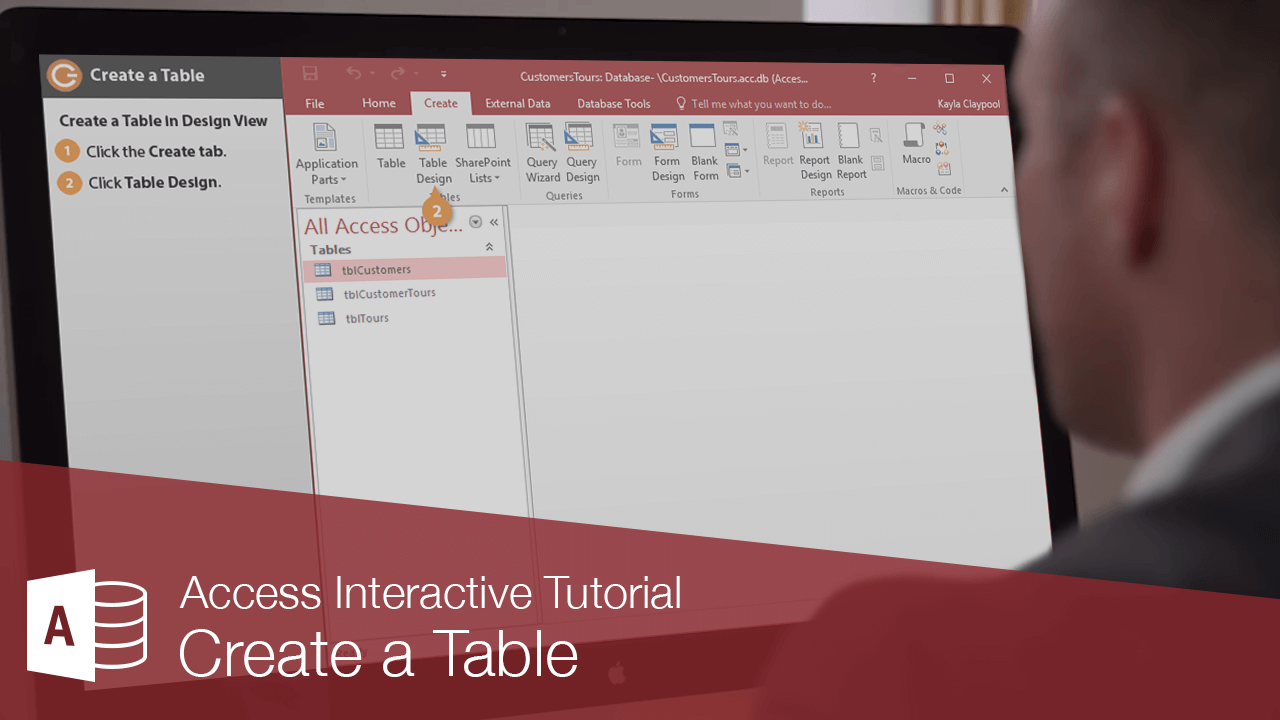 How to Create a Table in Microsoft Access