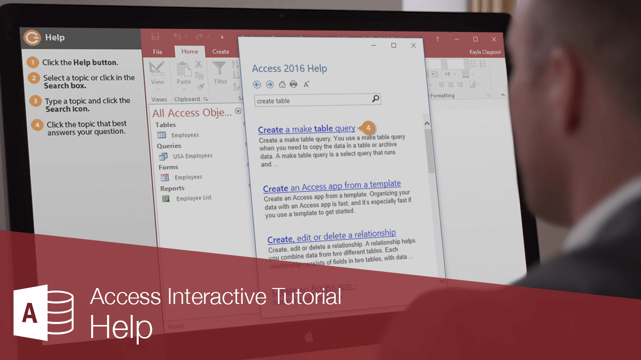 Microsoft Access Help