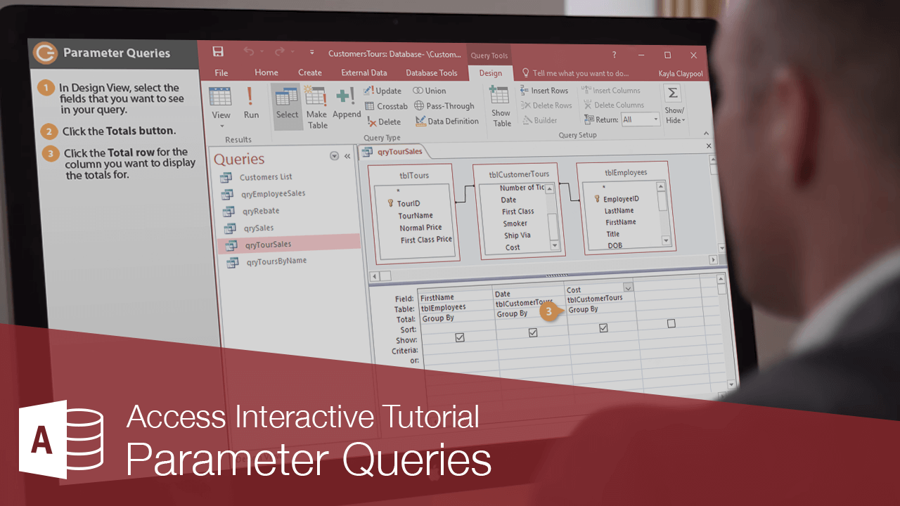 Parameter Queries in Access