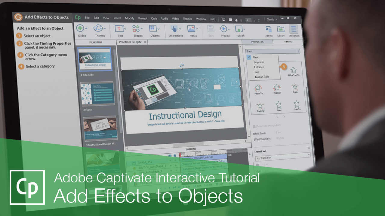 Captivate Animation Effects