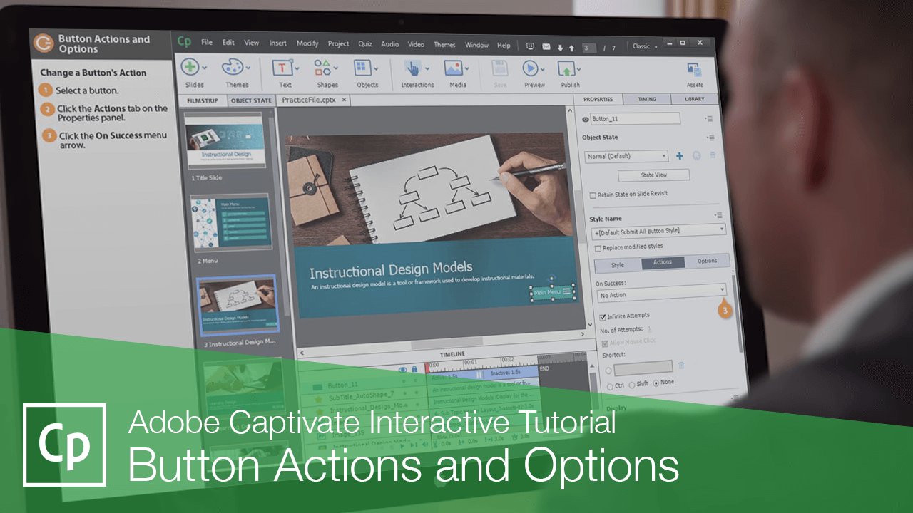 Adobe Captivate Button Actions