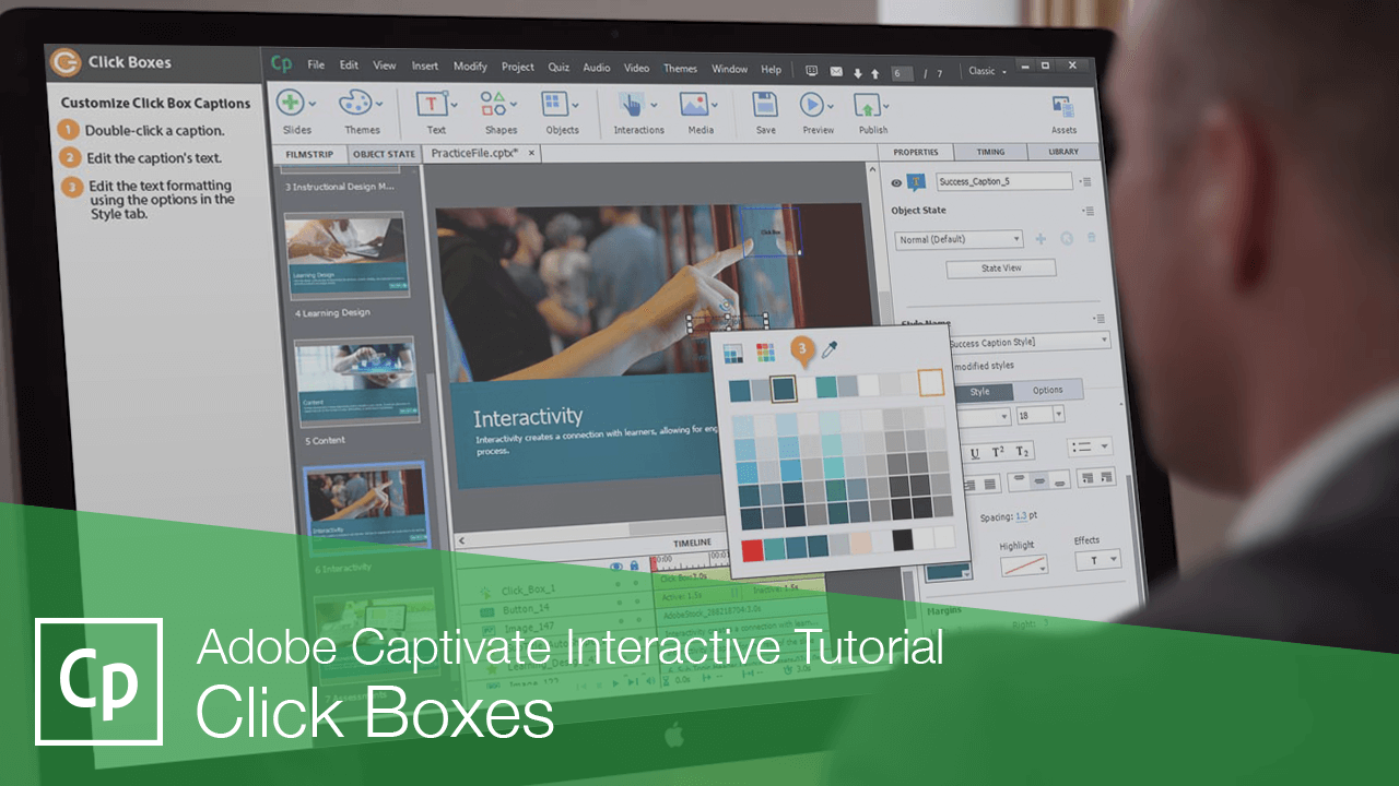Adobe Captivate Click Box