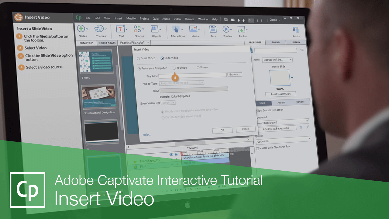 Adobe Captivate Import Video
