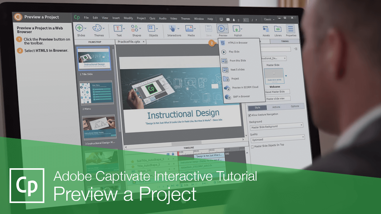 Adobe Captivate Preview
