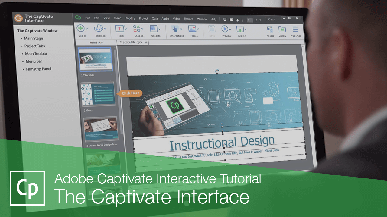 Adobe Captivate Interface