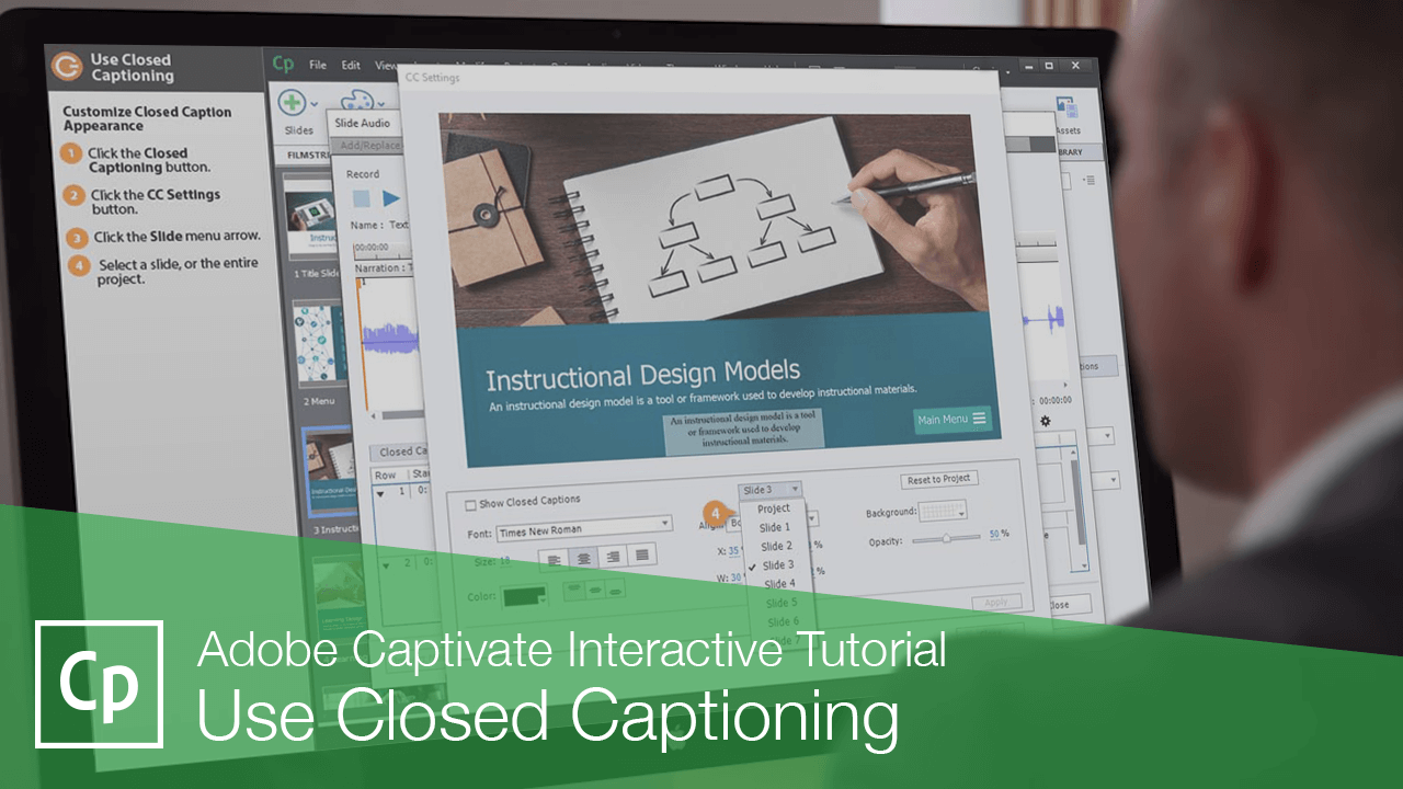 Captivate Closed Captioning