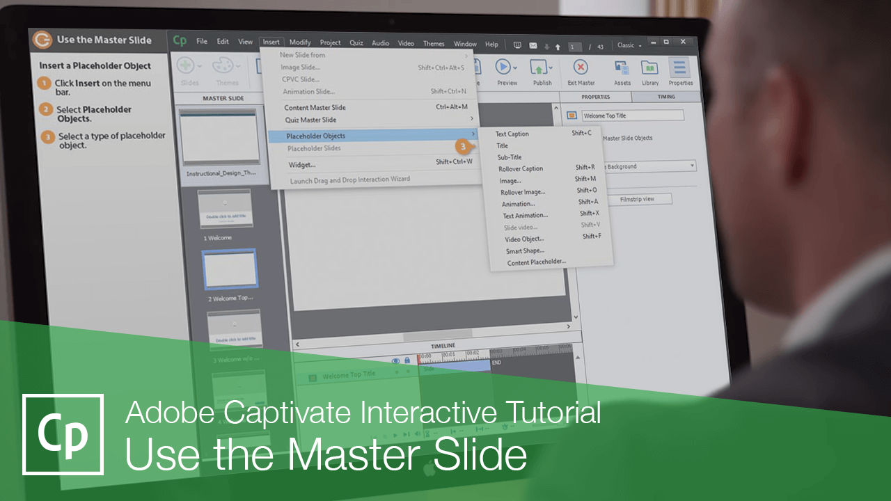 How to Create a Master Slide in Captivate