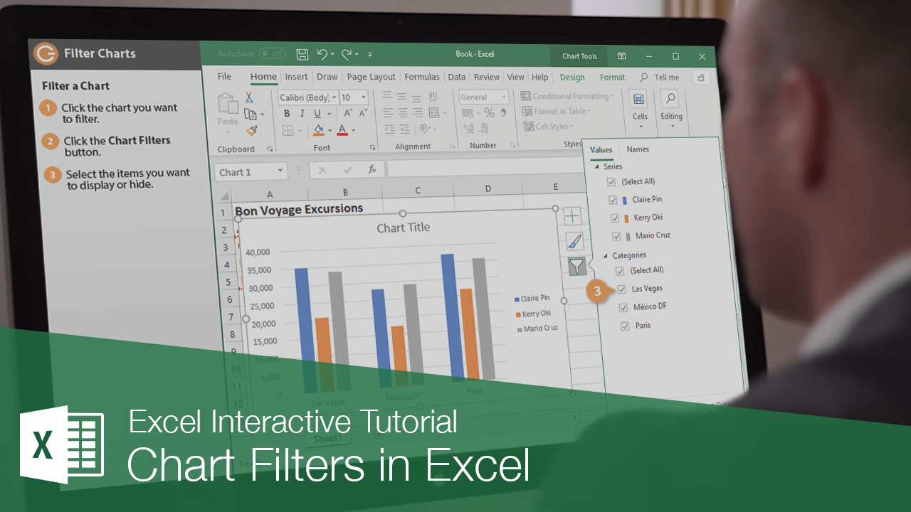 Chart Filters Button Excel