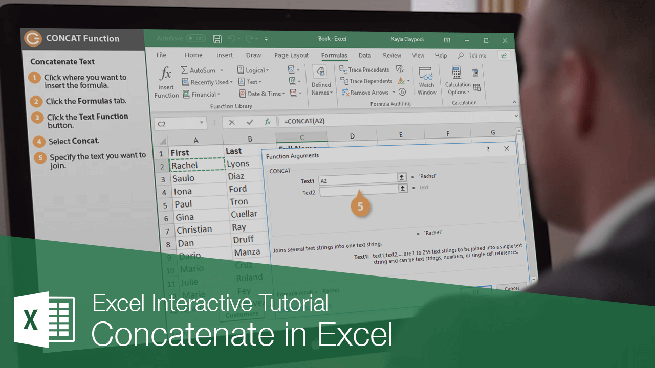 Concatenate Excel