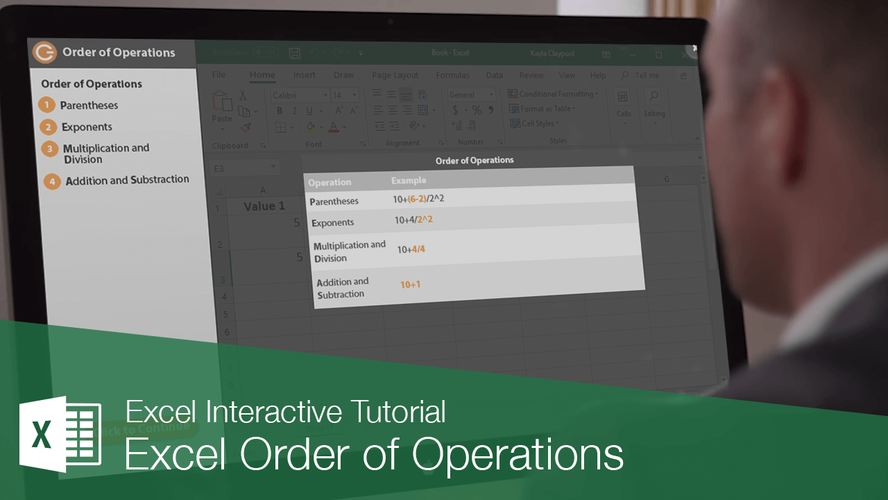 What Is the Order of Operations in Excel