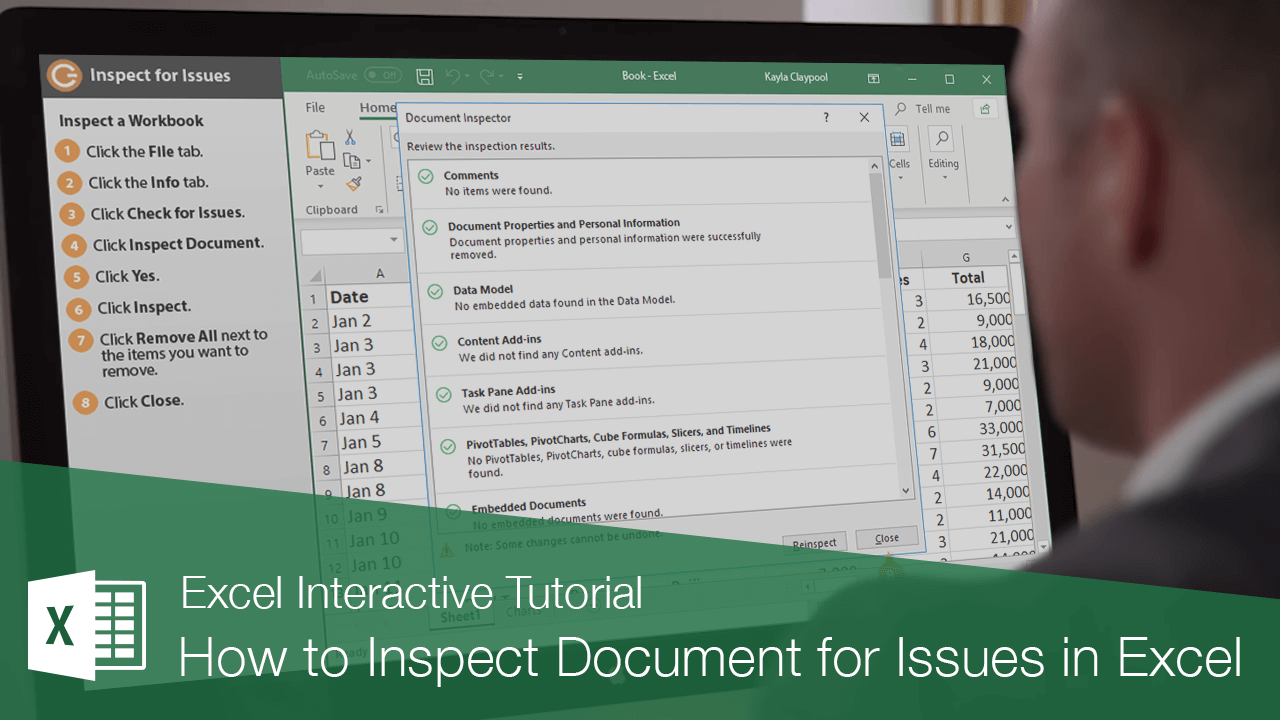 Excel Inspect Document