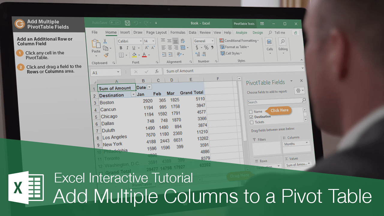 How to Create Pivot Table in Excel with Multiple Columns