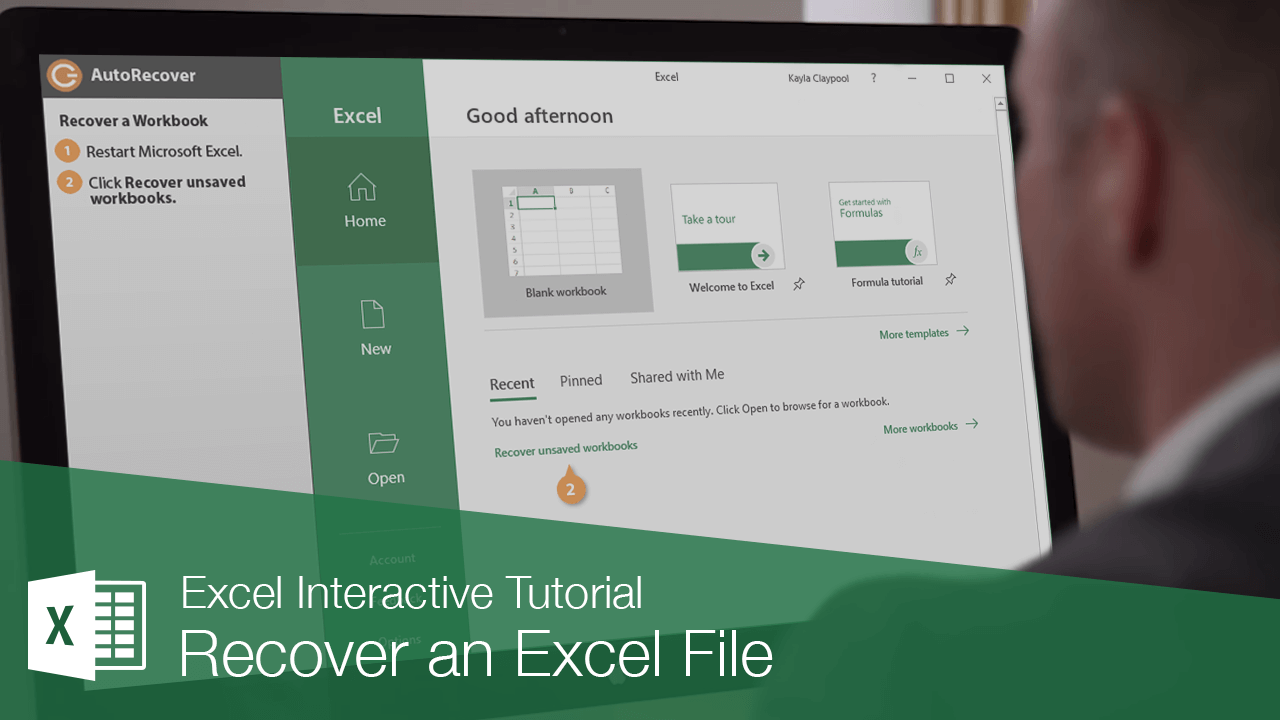 How to Recover Unsaved Excel File