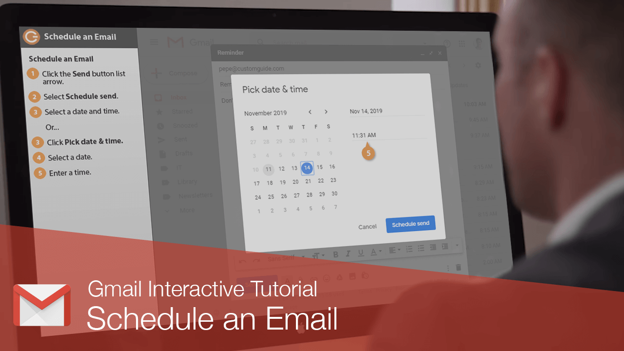 How to Schedule an Email in Gmail
