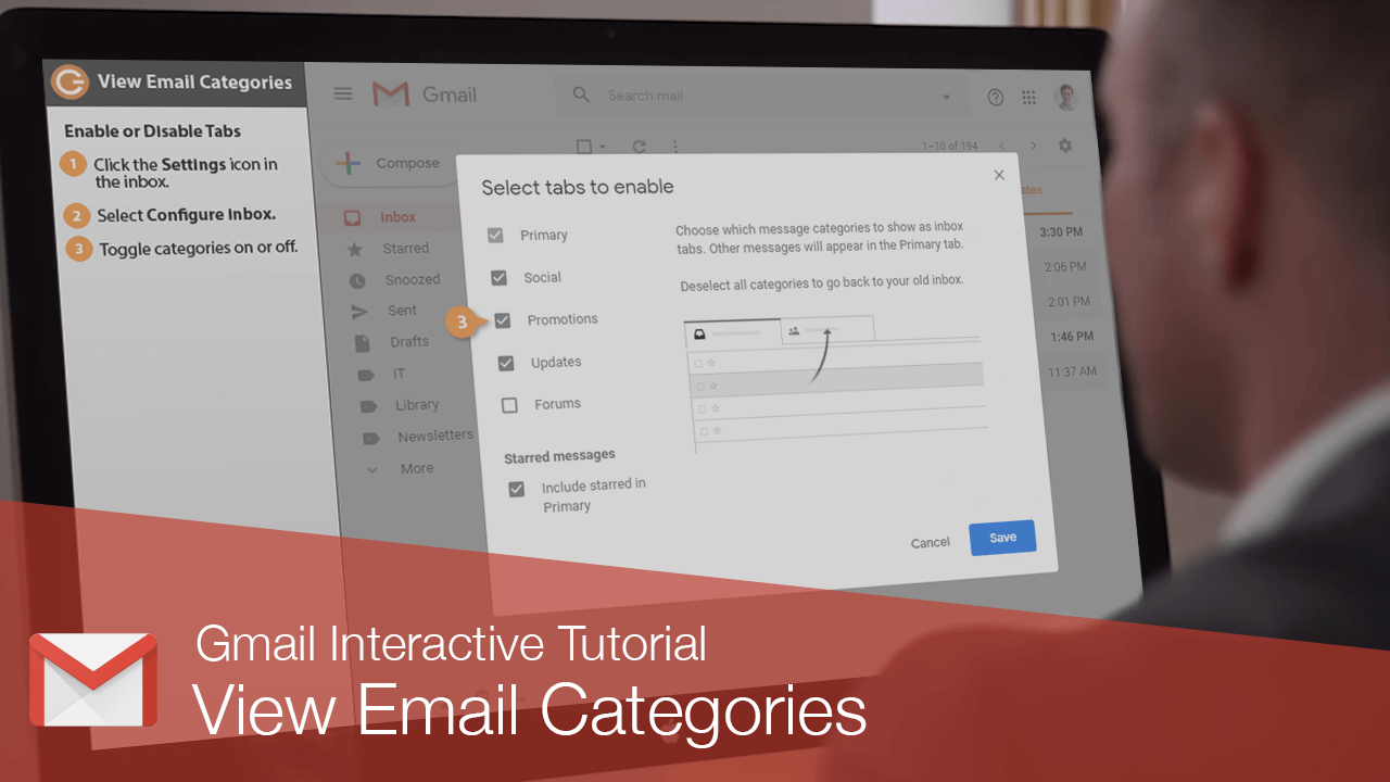 Gmail Email Categories