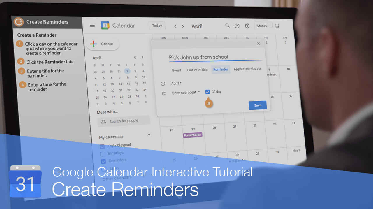 How to Create a Reminder in Google Calendar