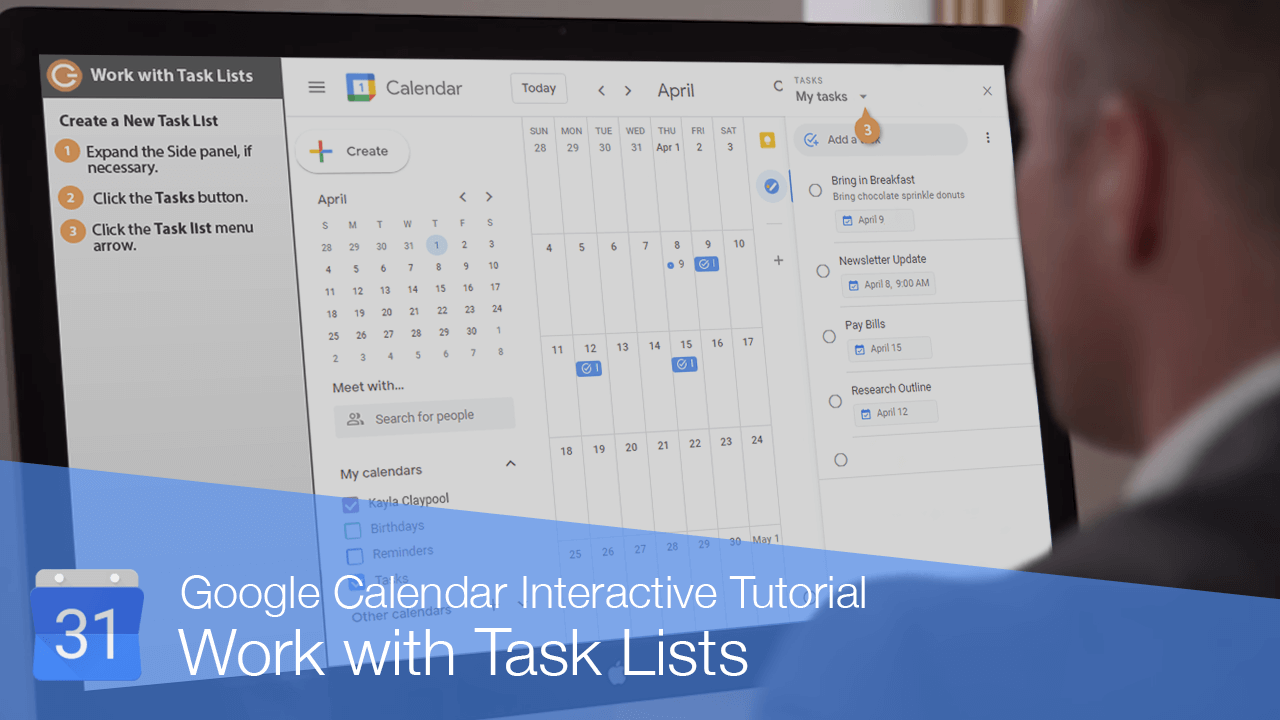 How to Create a Task List in Google Calendar
