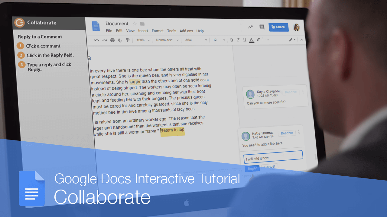 How to Comment on Google Docs