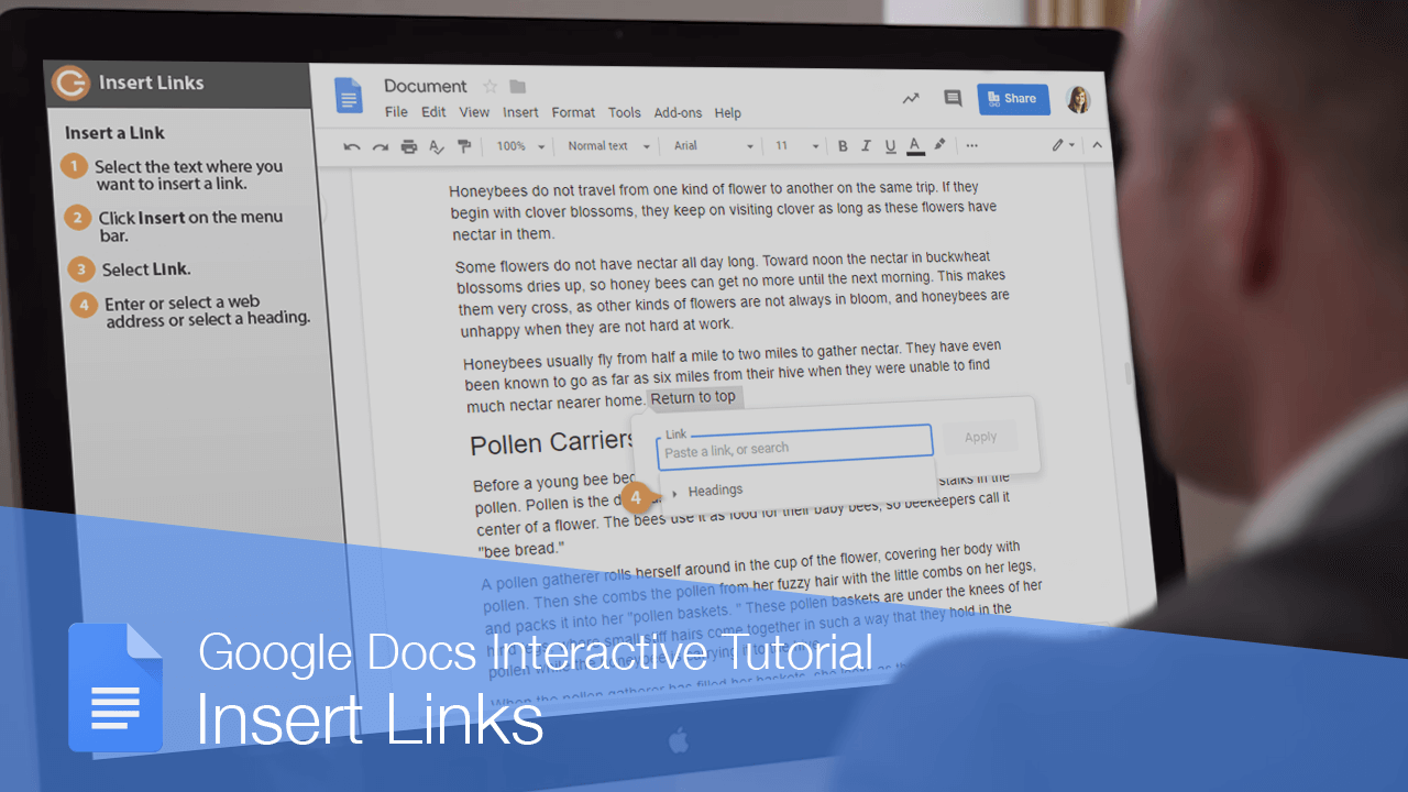 How to Hyperlink in Google Docs