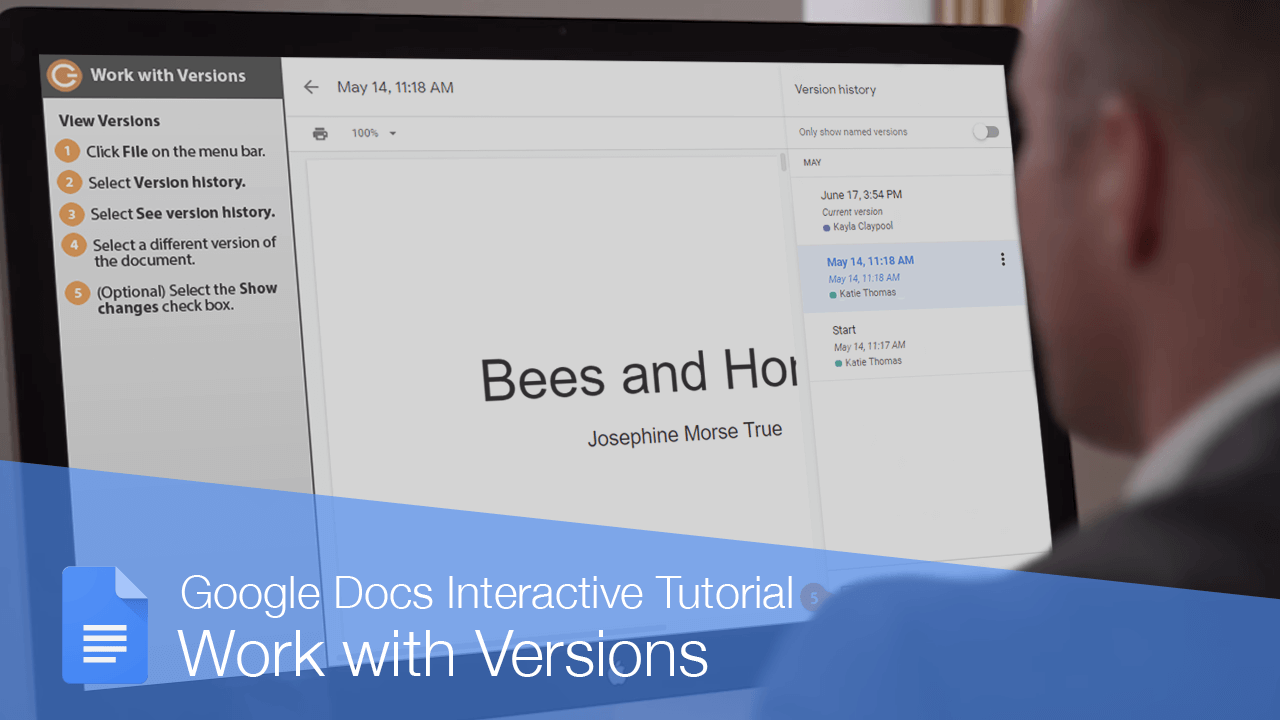 How to View Edit History in Google Docs