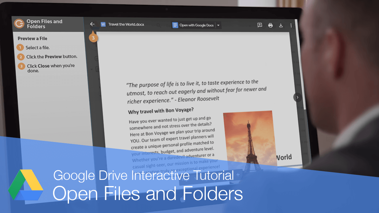 How to Open Files in Google Drive