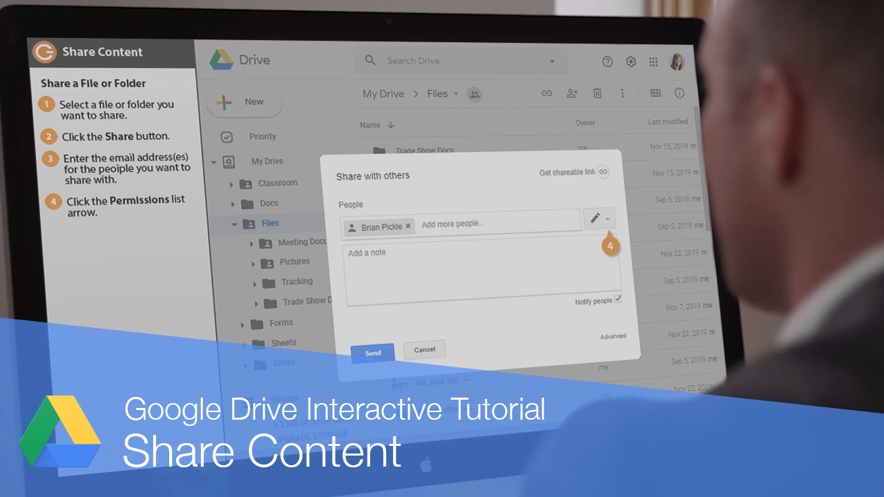 How to Share Content on Google Drive