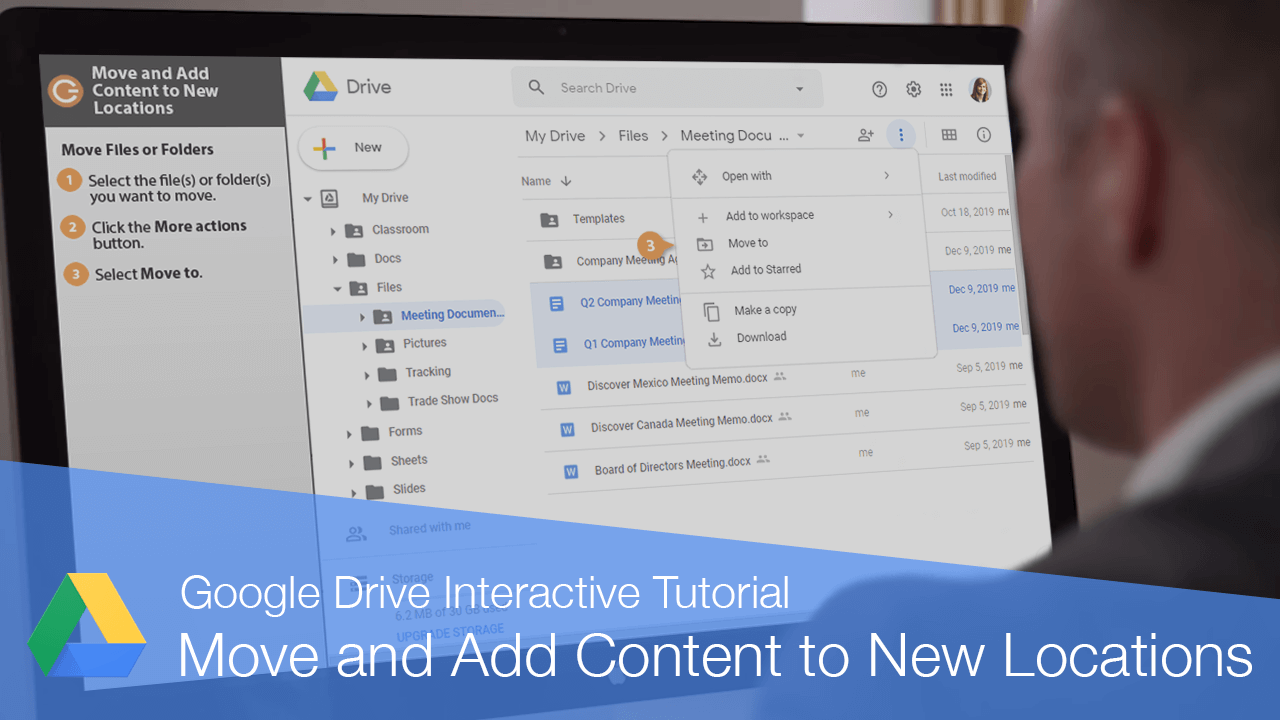 How to Move Files in Google Drive