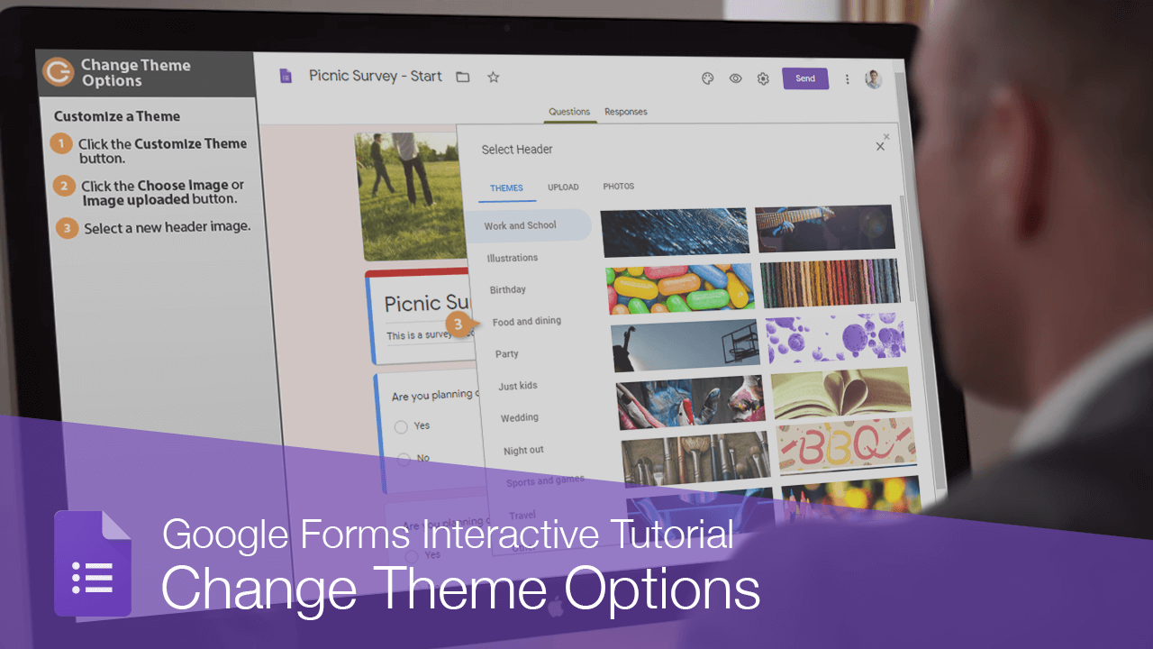 How to Change Theme in Google Forms