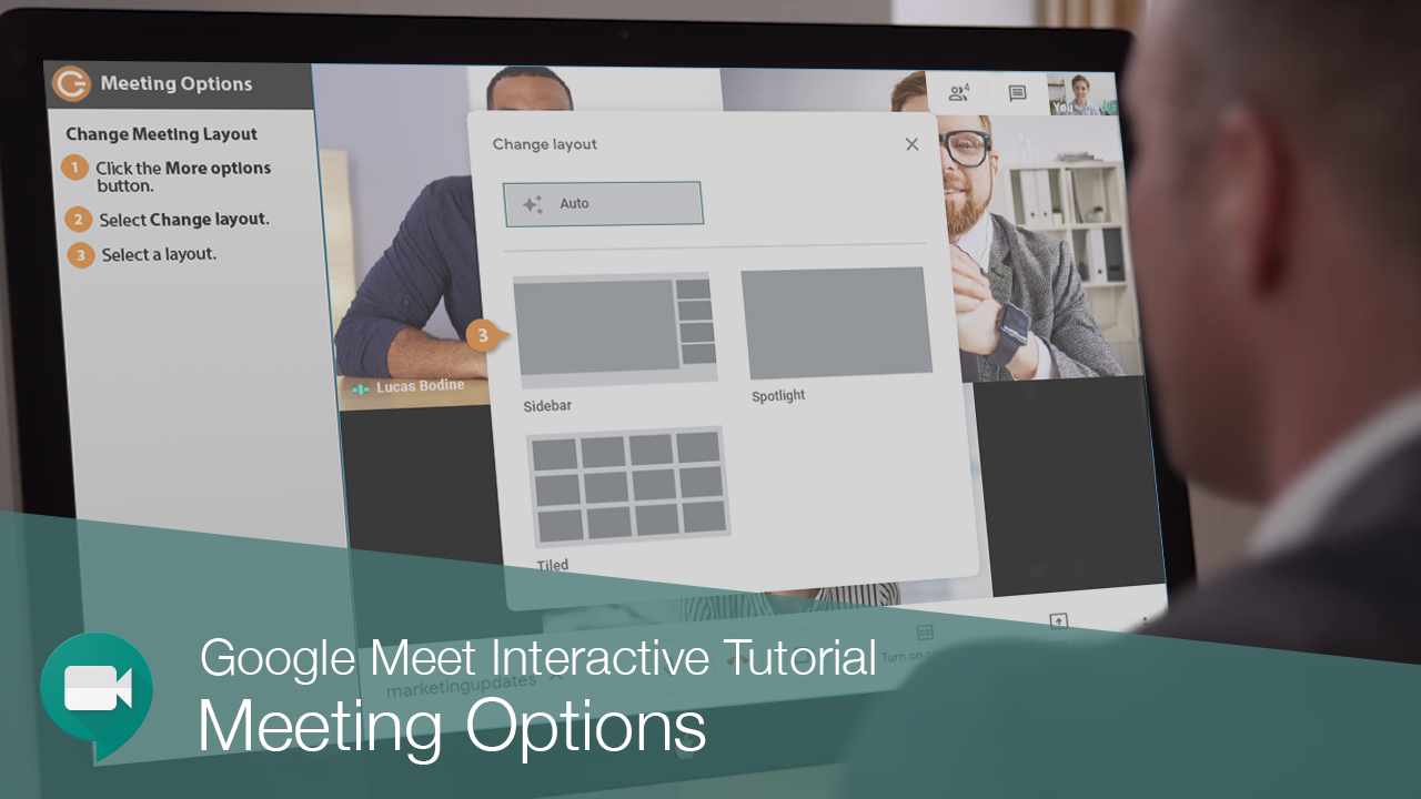 Customize Google Meet