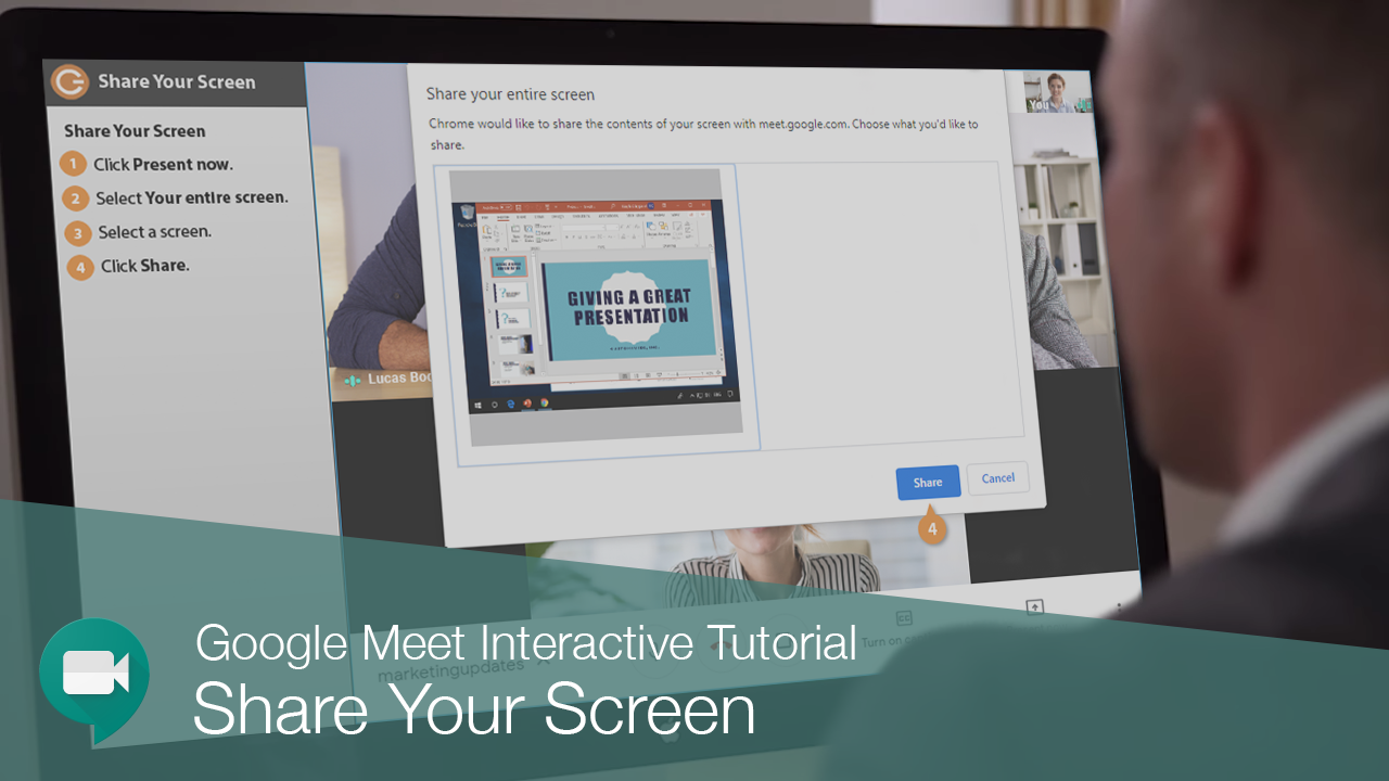 How to Share Your Screen in Google Meet