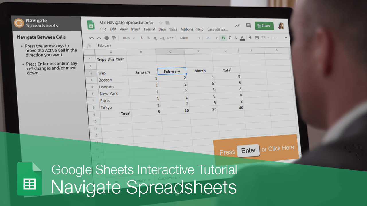 How to Navigate Google Sheets