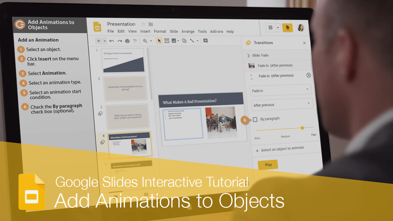 Google Slides Animations