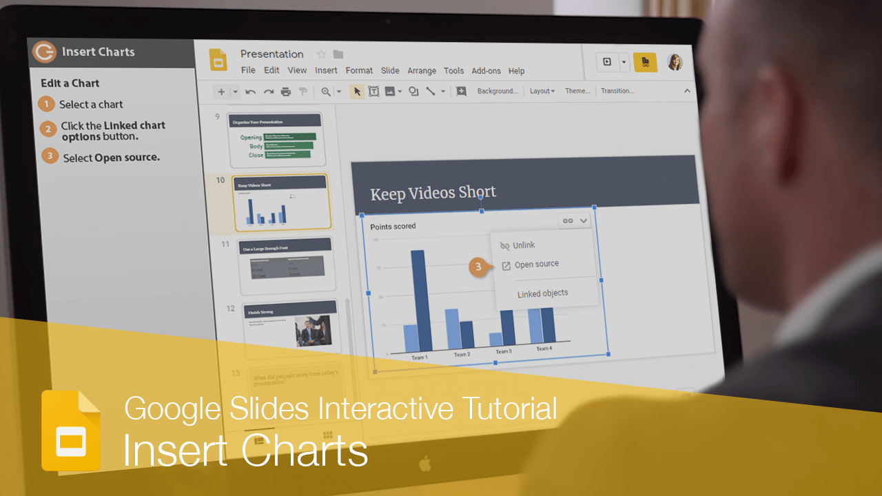 How to Insert Charts in Google Slides