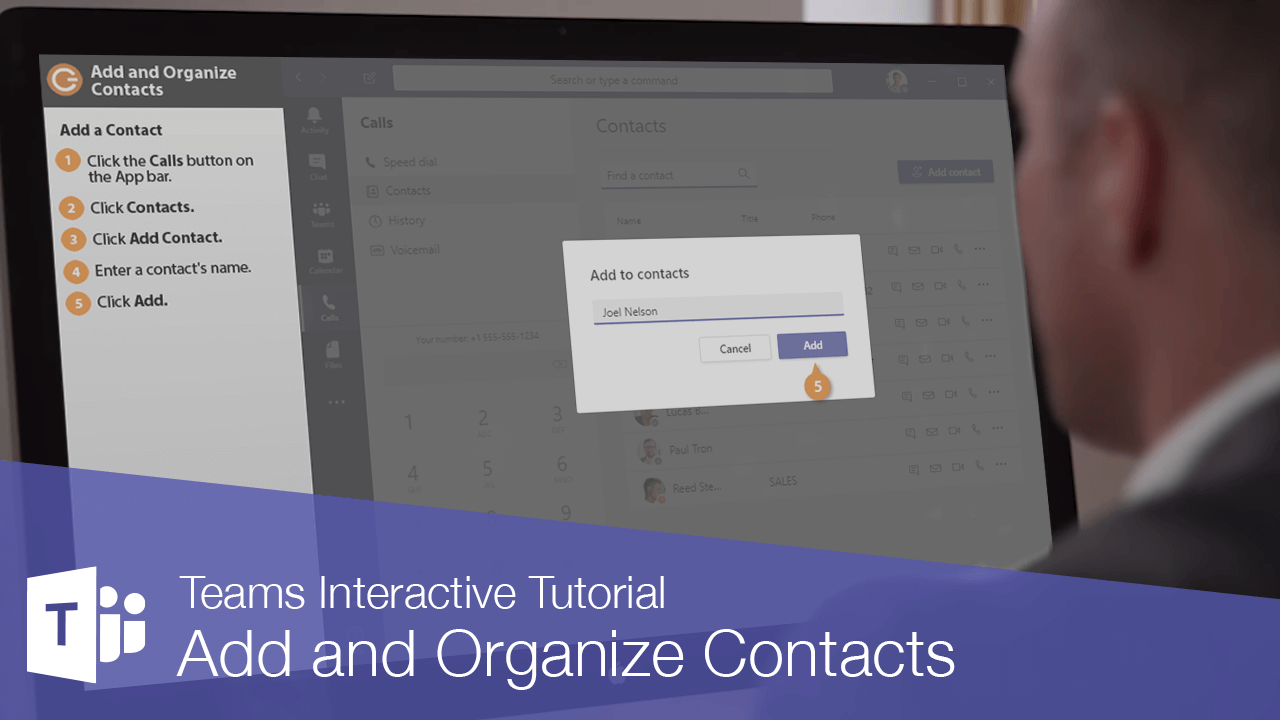 Add and Organize Contacts