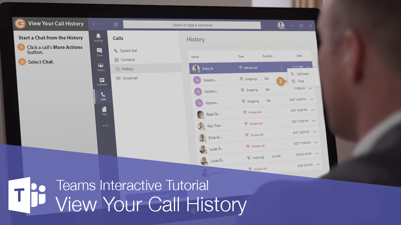 View Your Call History