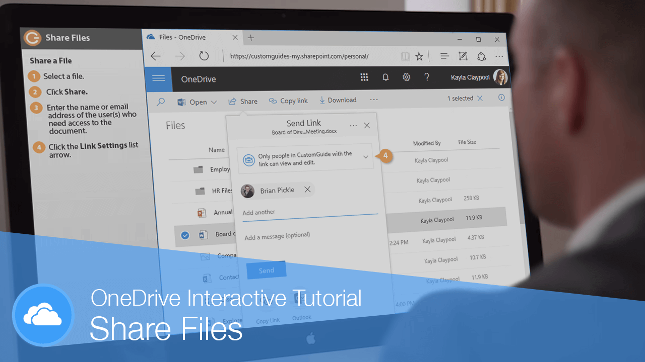 How to Share Files on Onedrive