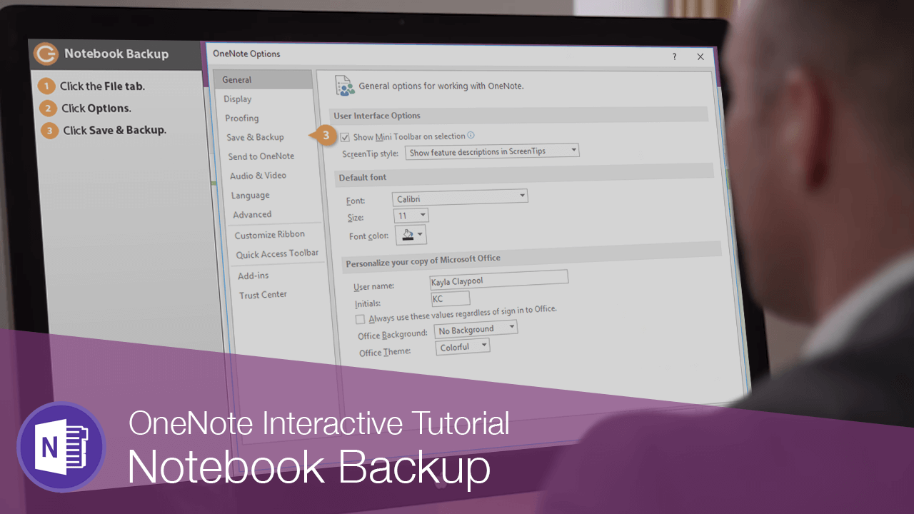 How to Backup Onenote