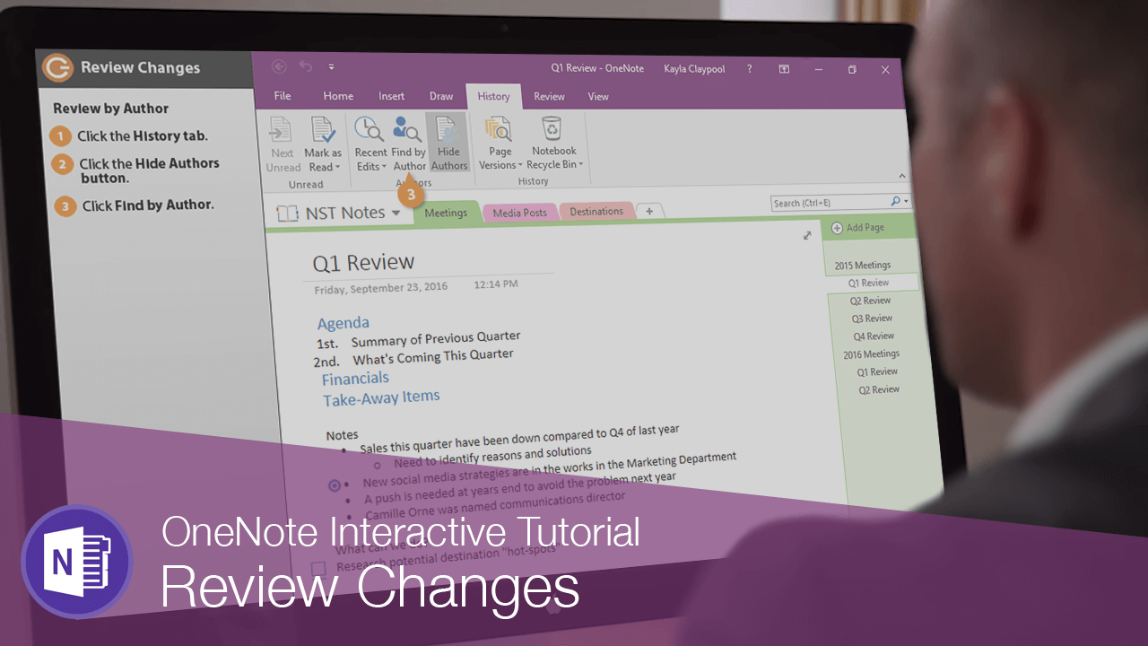 Onenote History