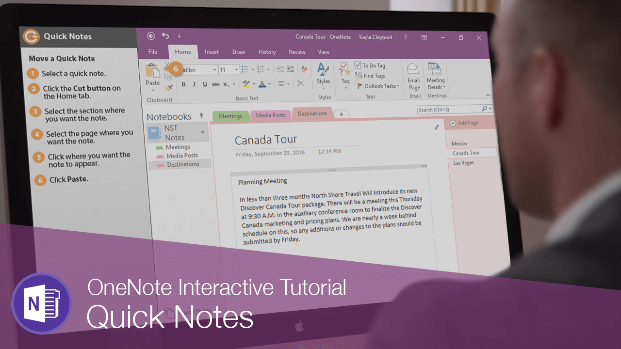 Onenote Quick Notes