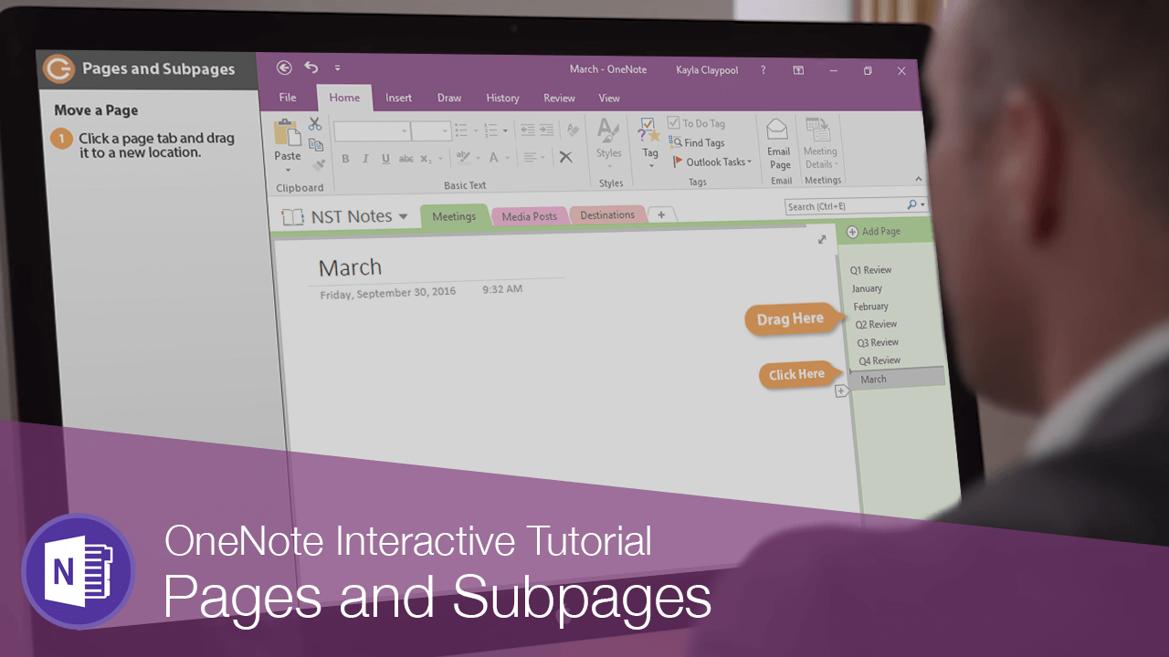 Onenote Subpage
