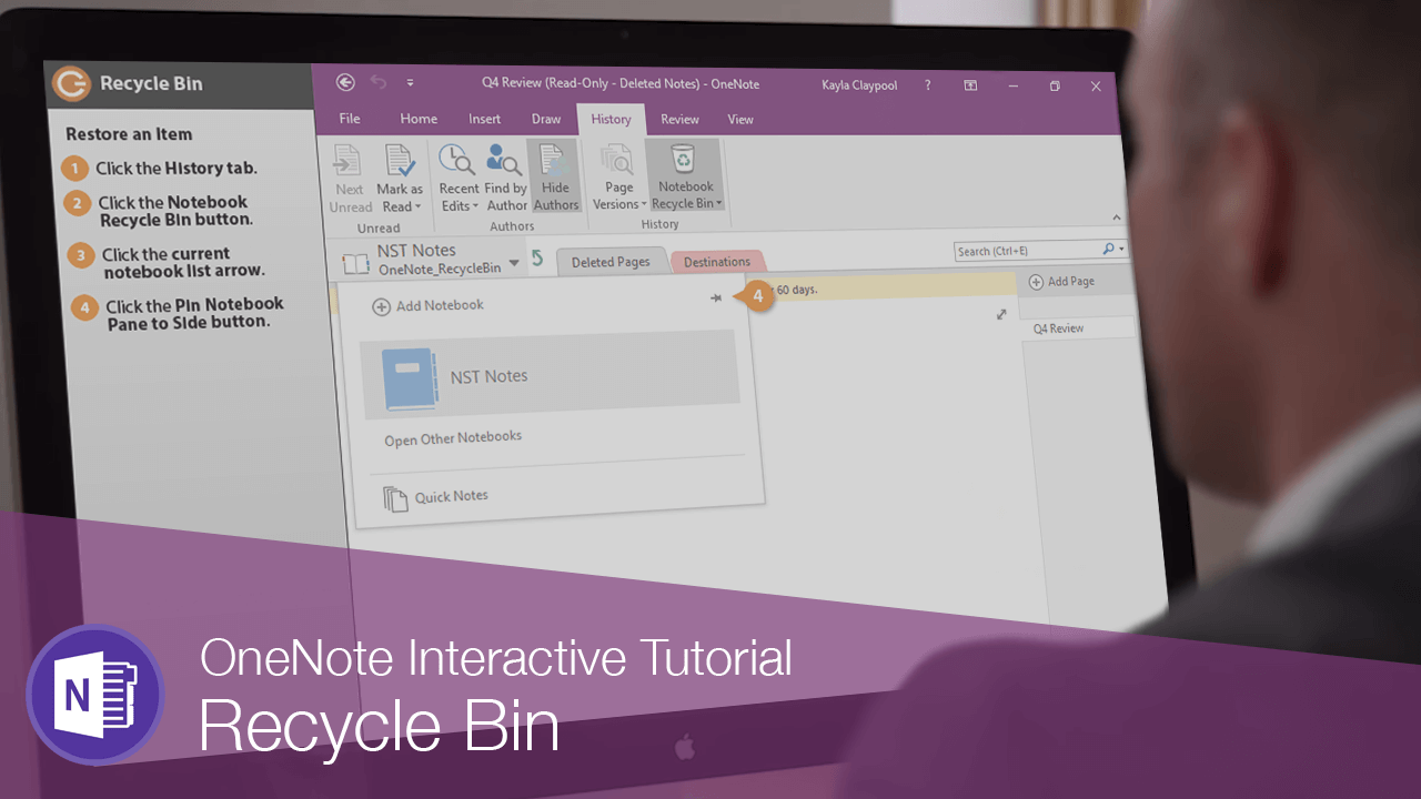 Onenote Recycle Bin