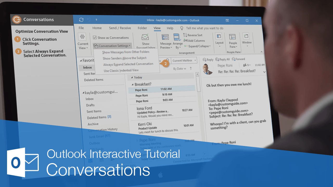 How to Group Conversations in Outlook