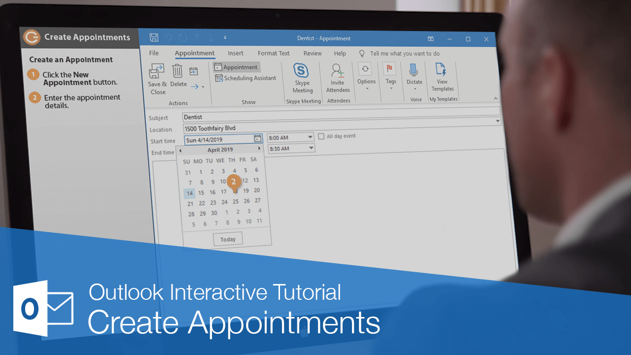 Outlook Appointment Scheduler