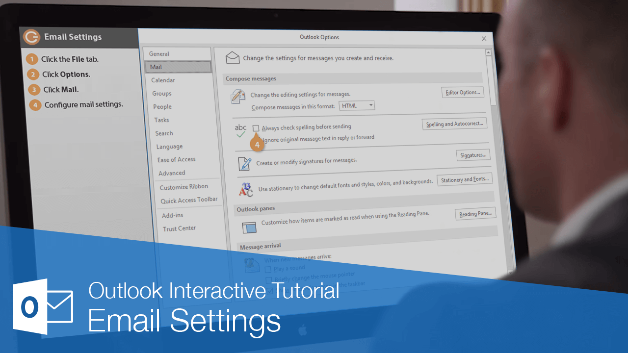 Outlook Email Settings