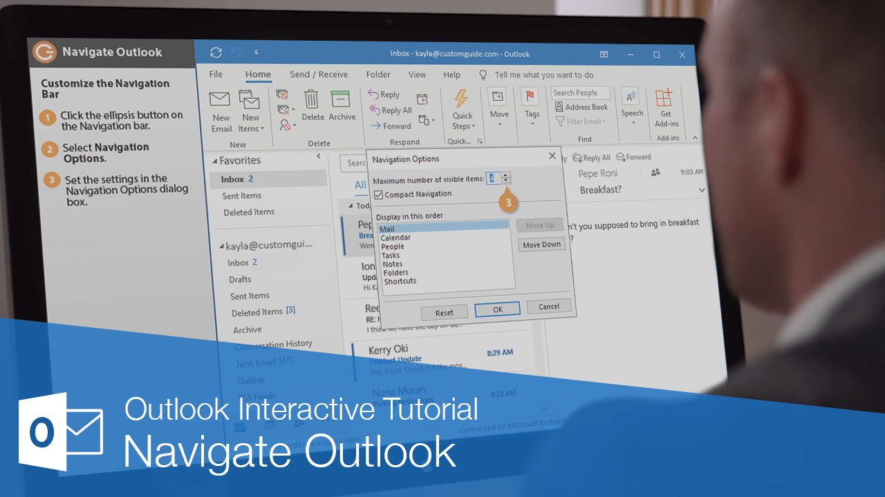 How to Navigate Outlook