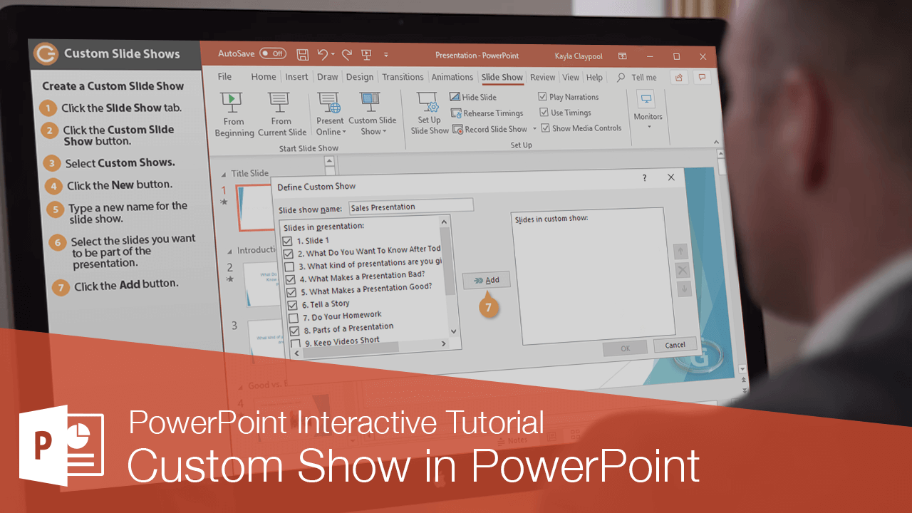 How to Create a Custom Slide Show in Powerpoint