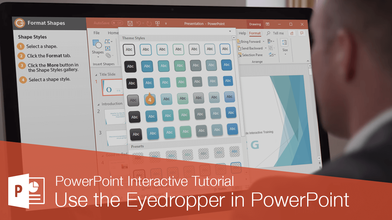 How to Use Eyedropper in Powerpoint