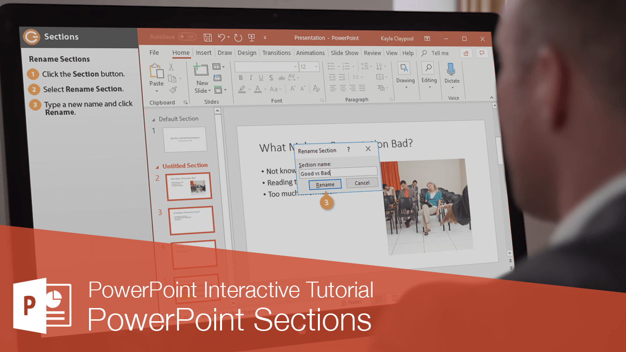 Powerpoint Sections